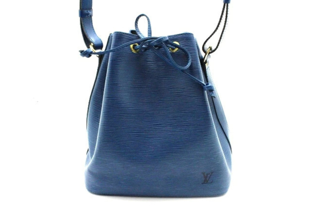 LOUIS VUITTON Neo Noe Shoulder Bag Epi Leather Toledo Blue